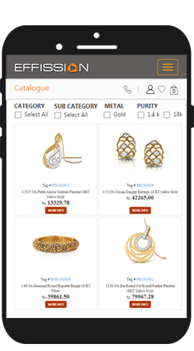Online Jewellery E-Catalouge